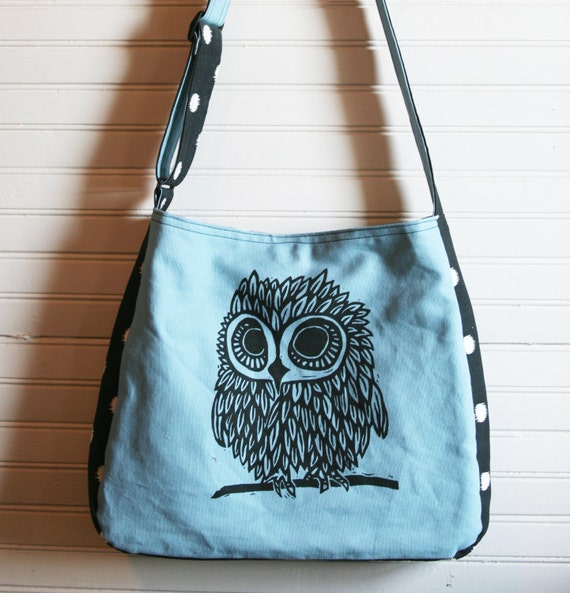 Items similar to Hand made Owl Bag on Etsy
