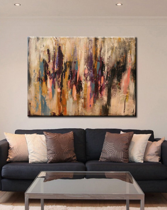 abstract painting original acrylic painting by artbyoak1 on Etsy