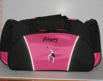 Personalized Duffle Bag GYMNASTICS BAG DANCE Bag Sports Duffle