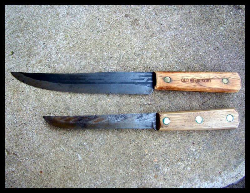 REDUCED Vintage Old Hickory Ontario Knife Co TruEdge USA