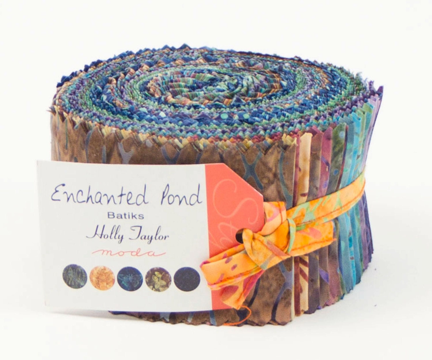 SALE Moda Enchanted Pond Batiks Jelly Roll by by DragonflyRealm