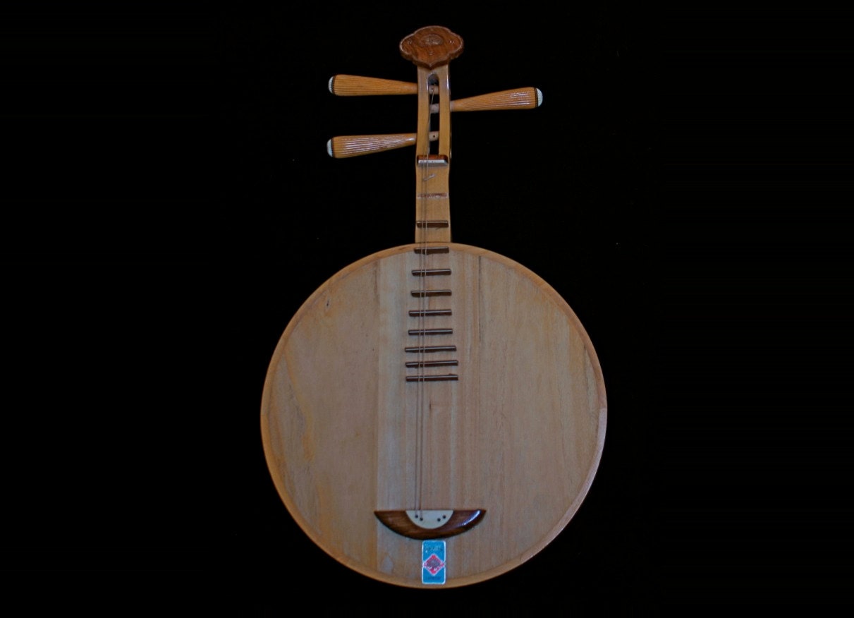 Vintage Moon Lute oriental musical instrument for by TheVintEdge