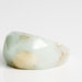 mint gold pointy size 7.5 eco resin ring with soft facets.