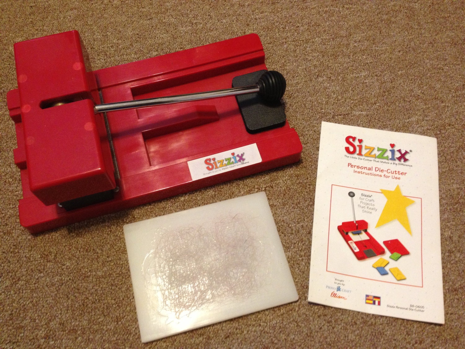 SIZZIX MACHINE paper craft diecutting machine by Provo