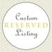 Custom Order Reserved for Janine - Machine Embroidery - Digital Design File