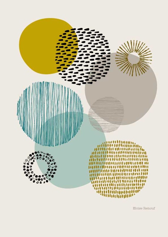 Sort of Circles, Open edition giclee print