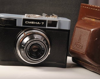 Smena 7 Lomo Scale Vintage Compact Soviet Russian 35mm Film Camera LOMOGRAPHY