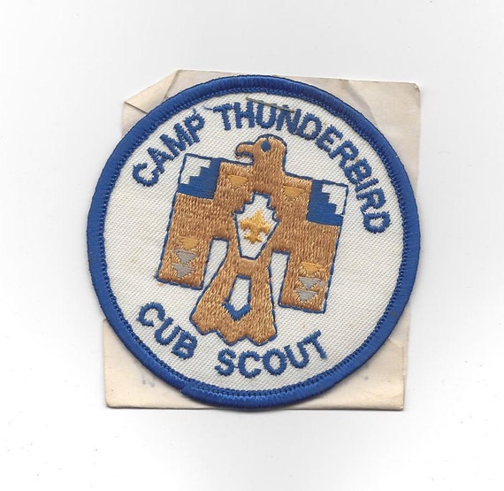 Camp Thunderbird Boy Scout Cub Scout BSA 3inch Patch