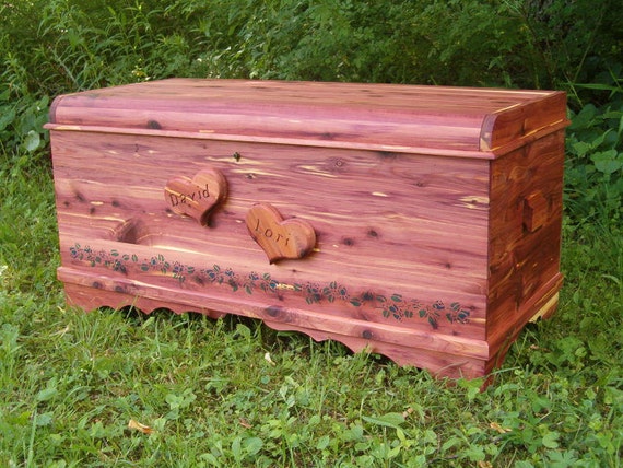 Aromatic Red Cedar Chests Customized and Personalized