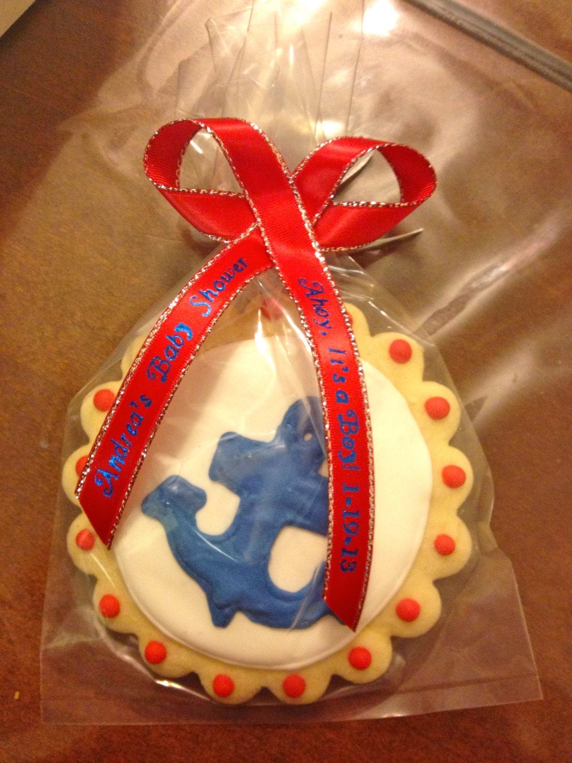 Nautical Theme Cookies