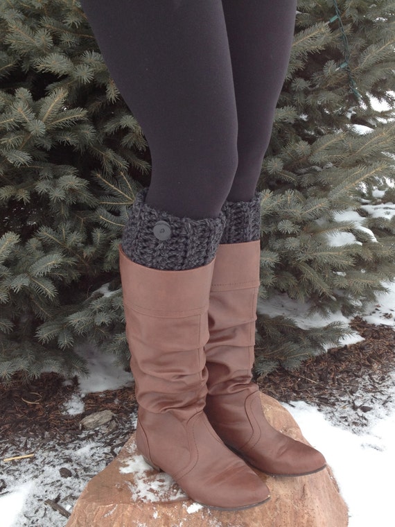 Womens Wool Boot Cuffs Womens Boot Toppers Womens Boot by KokoHats