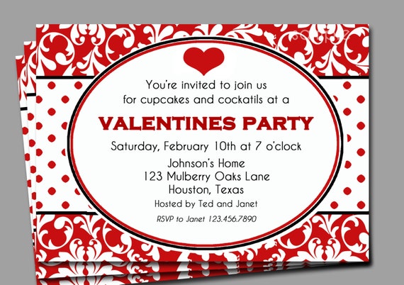 Valentine Birthday Invitations 9