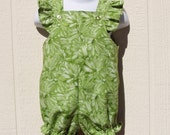 The Greens of Spring Romper Size 12 Months