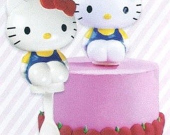 Hello Kitty Cake Topper Hello Kitty Birthday Party Hello Kitty Cake Kit