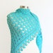 CROCHET SHAWL organic cotton,denim,blue shawl,scarf fashion,trend,woman,gift idea,new style,mother day,warm wrap,stole collar cowl bolero