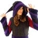 Purple pixie hoodie - One of a Kind - Medium - Ready to Ship