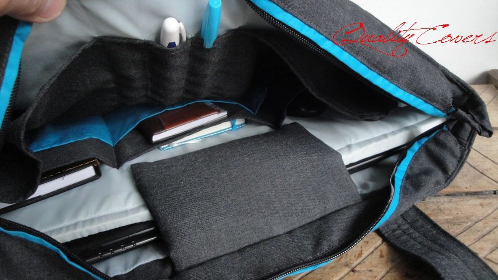 Laptop Bag Customizable for Color Fabric and Size by QUALITYcovers