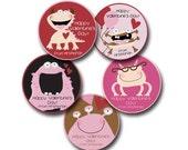 VALENTINE'S ROAR Personalized stickers for Teachers Il_170x135