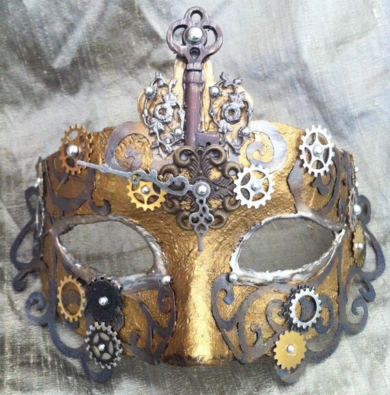 Mistress Geard Up Steampunk Mask
