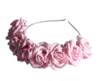 Lotta Rosie Headband - Blush Pink