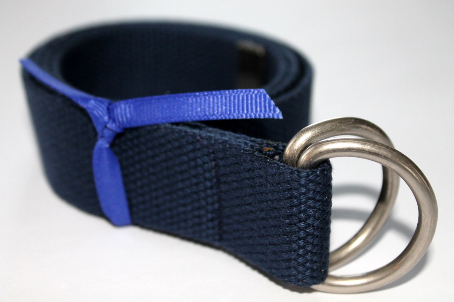 Mens Canvas Belt Navy Ladies D Ring Mens bing Belt Navy