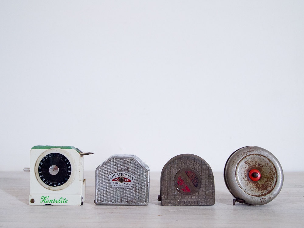 vintage tape measure collection by epochco on Etsy