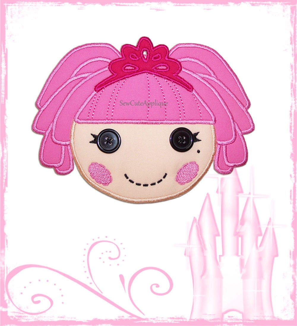 Jewel Sparkles Lalaloopsy No Sew Applique Patch