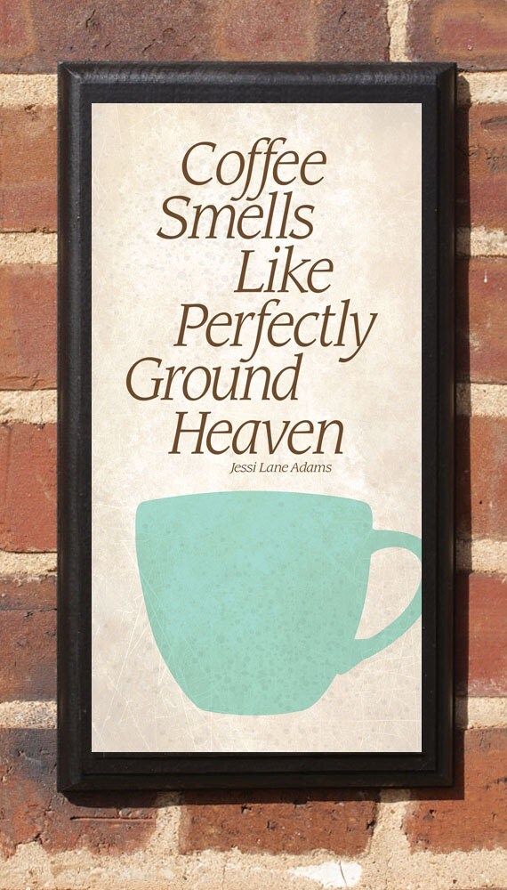 Coffee On or Off Switch Vintage Style Wall Plaque by CrestField