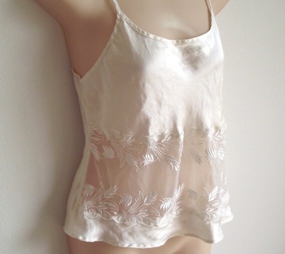 silk camisole slip