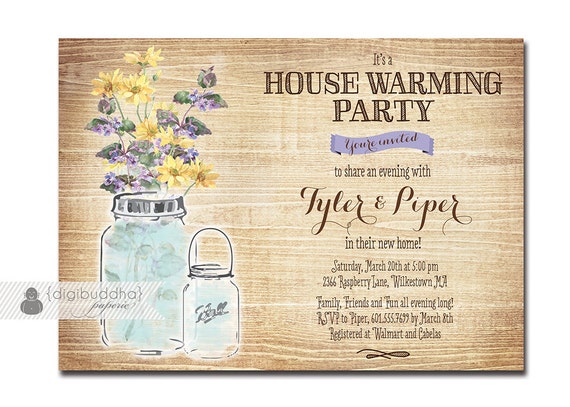 House Warming Invitations Samples 1