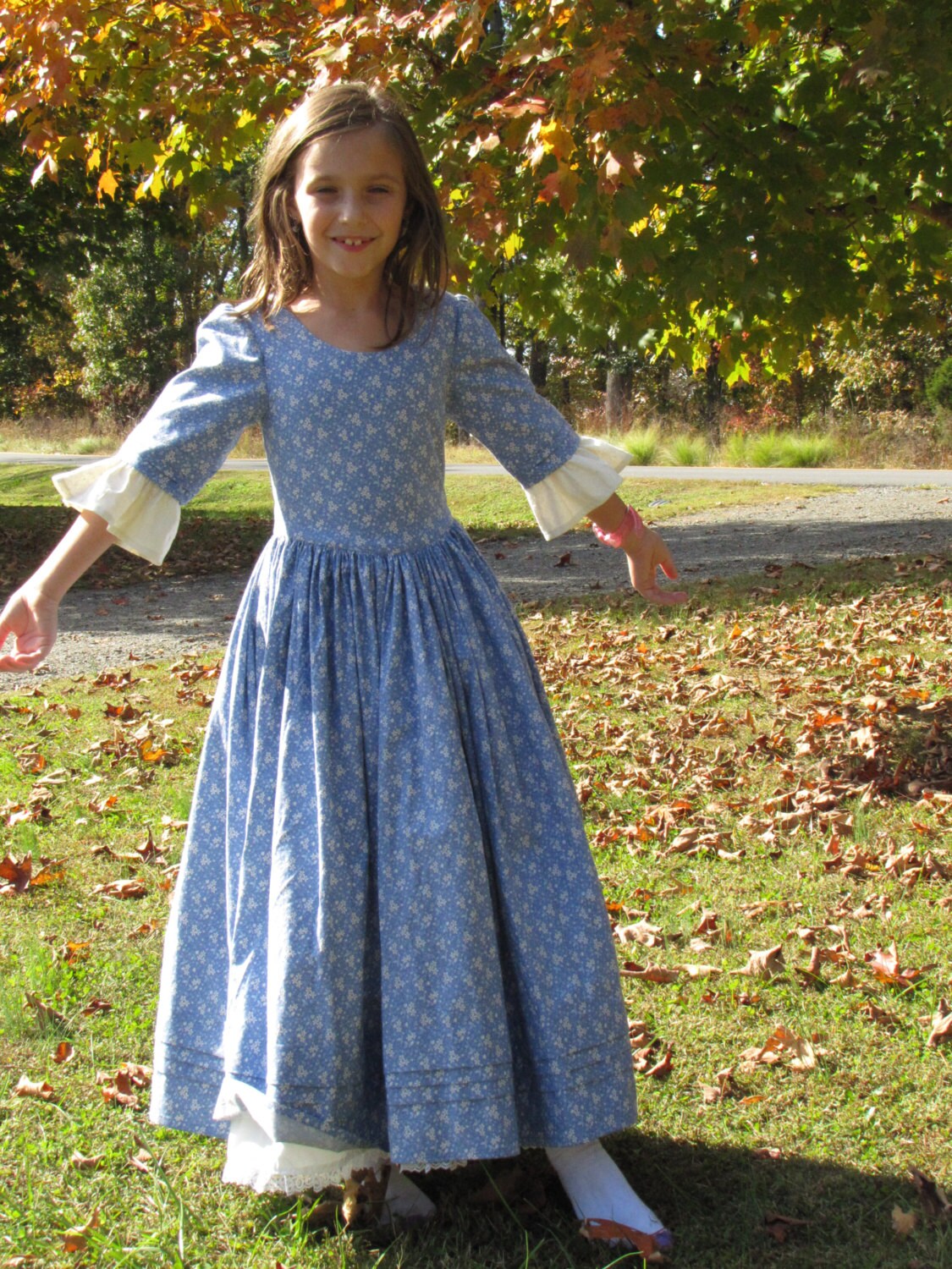 Custom Girls Colonial Dress sizes 10 12 & 14 by EmilyandIzzy