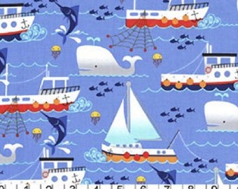 Michael Miller - Swim Free - Blue