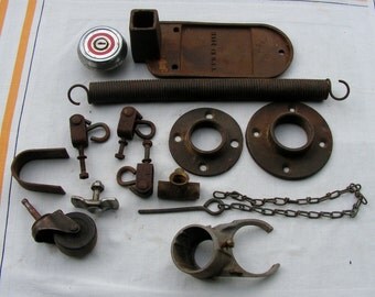 Large assortment of industrial metal objects