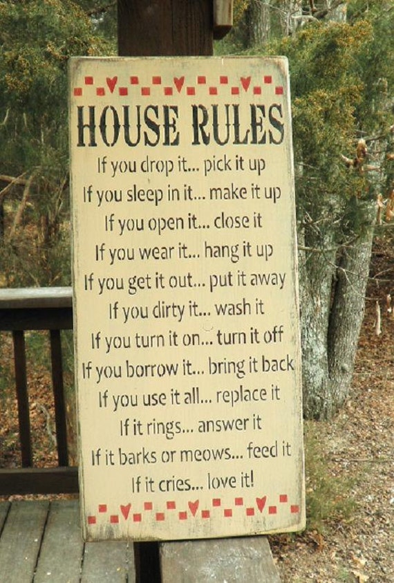 house-rules-funny-house-rules-handpainted-wood-sign