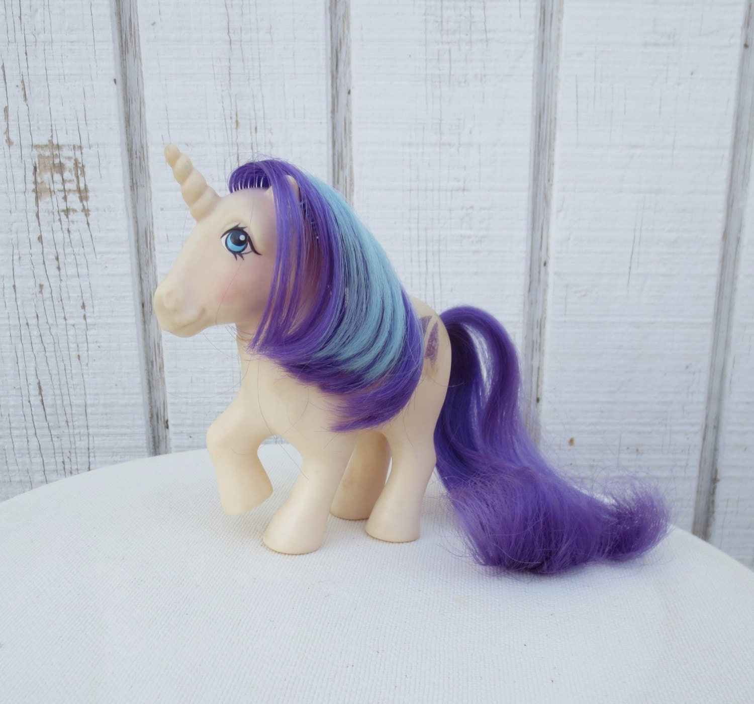 Vintage My Little Pony G1 Unicorn Glory 80's Toy Pony Doll