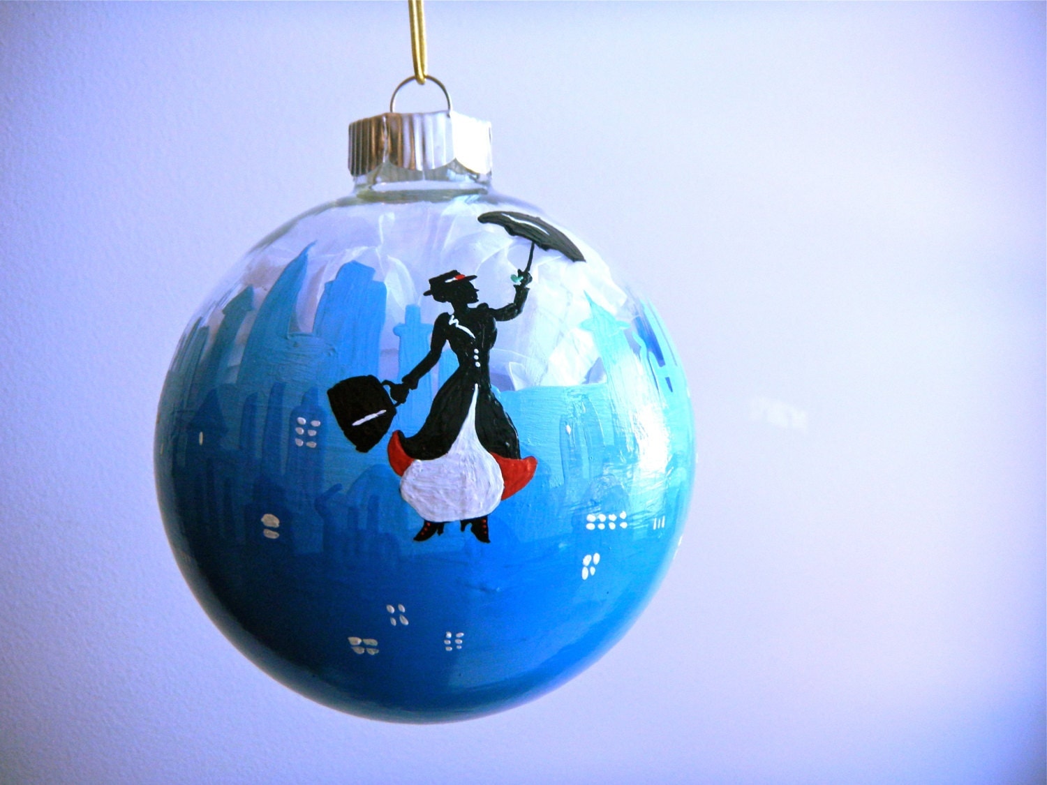 mary poppins london inspired christmas ornament mary poppins london inspired christmas ornament
