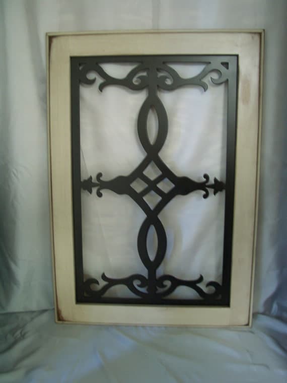 Door Panel Insert in decorative iron.Design name