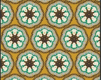 Dancing Harvest in Wheat - Golden Spirit Palette - Bijoux - Bari J - Art Gallery Fabric - 1 Yard