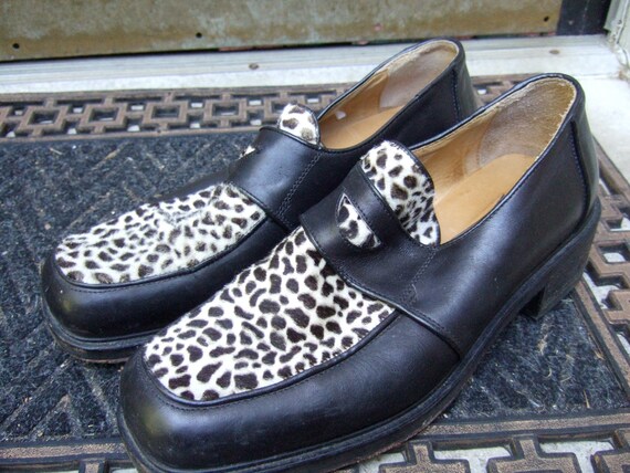 mens pony hair shoes