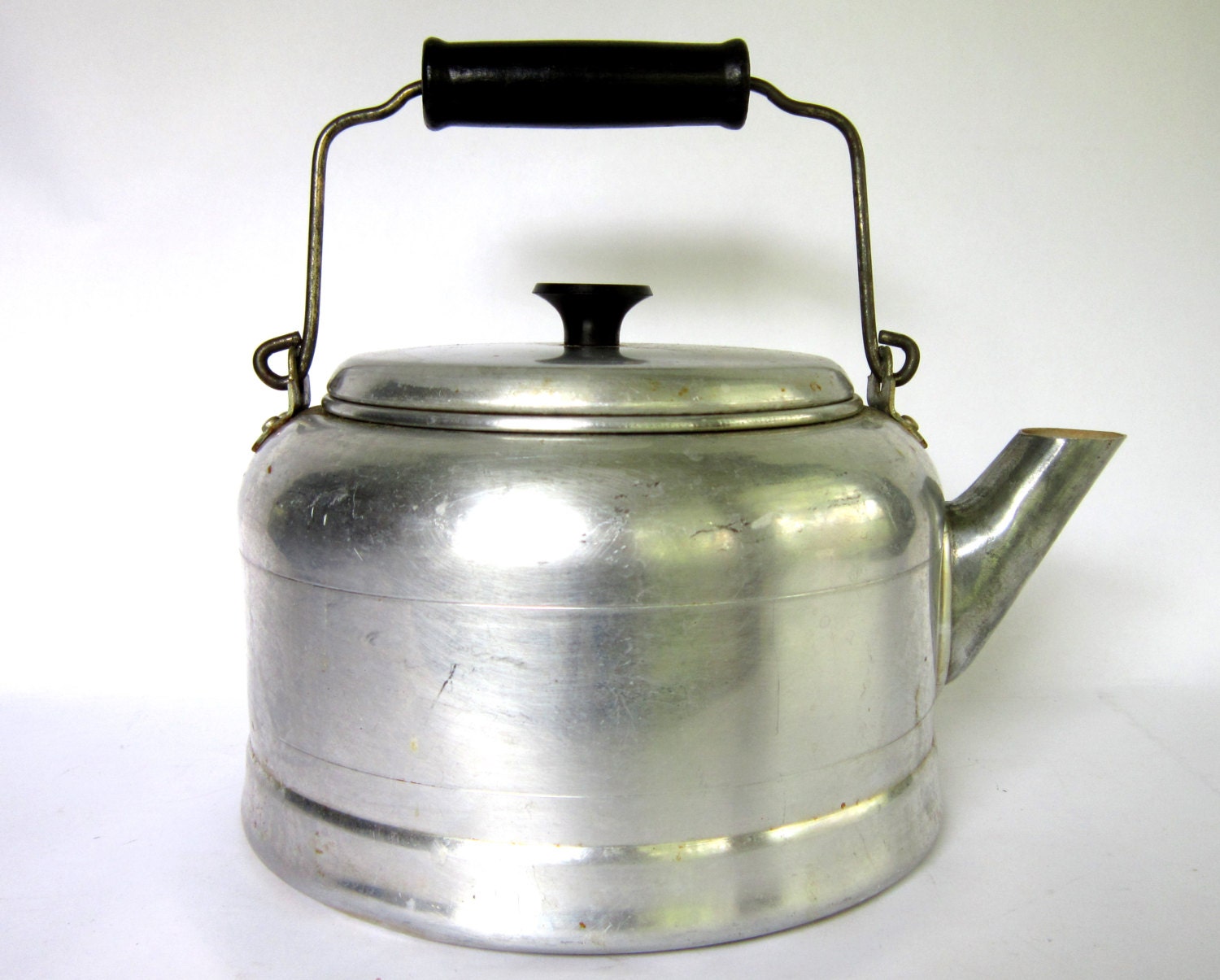 Vintage Aluminum Tea Kettle 4