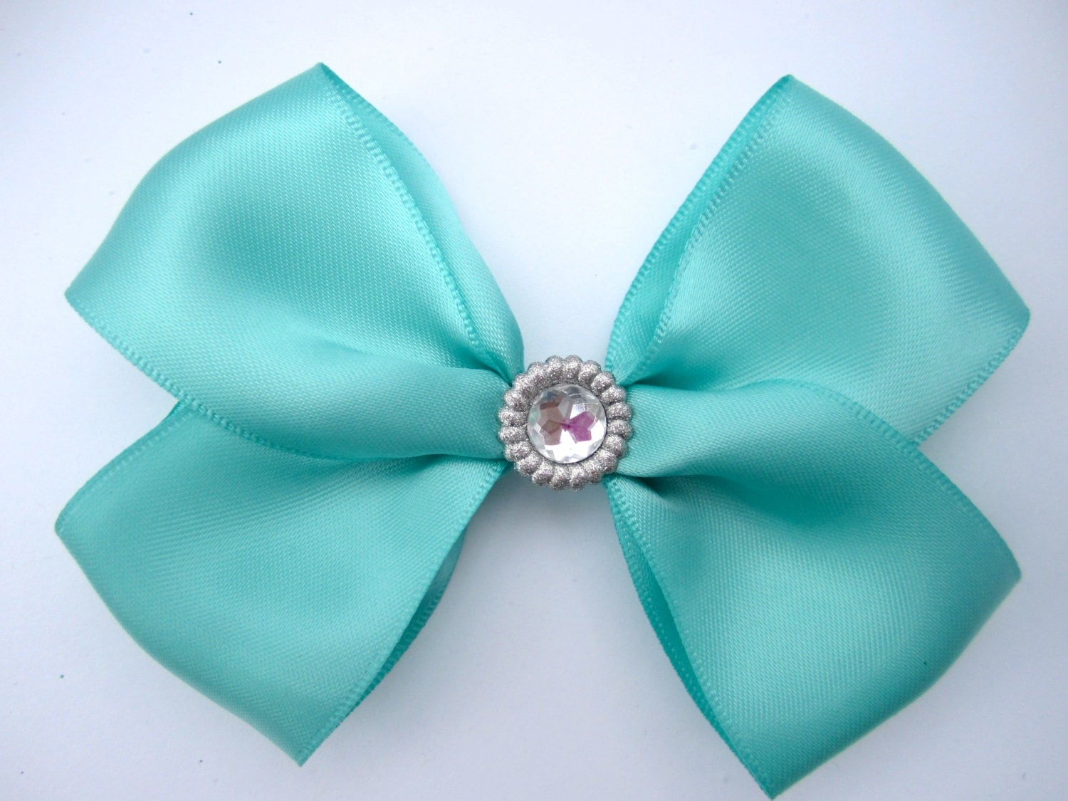 Blue Bow Hair Tie - Etsy - wide 4