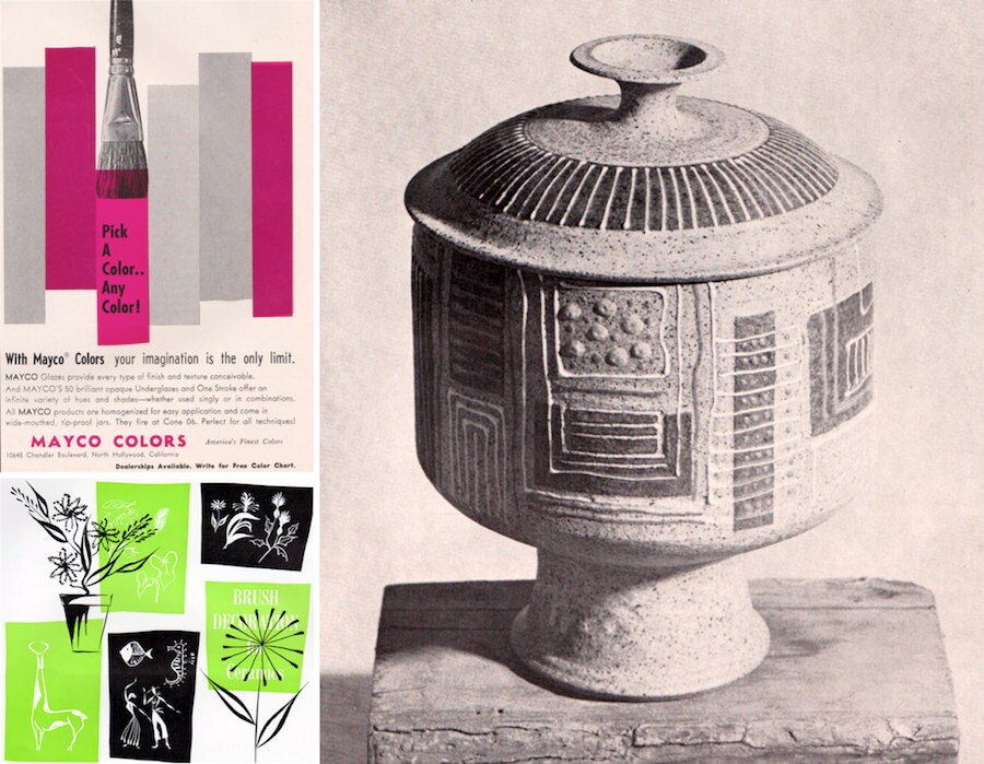 Ceramics Monthly magazine issue from March 1965