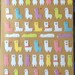 Kawaii Japan Sticker Sheet Assort: Colorful Alpacas