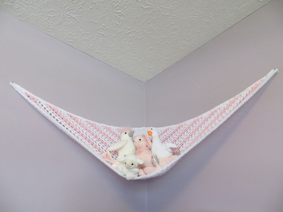 soft toy net hammock