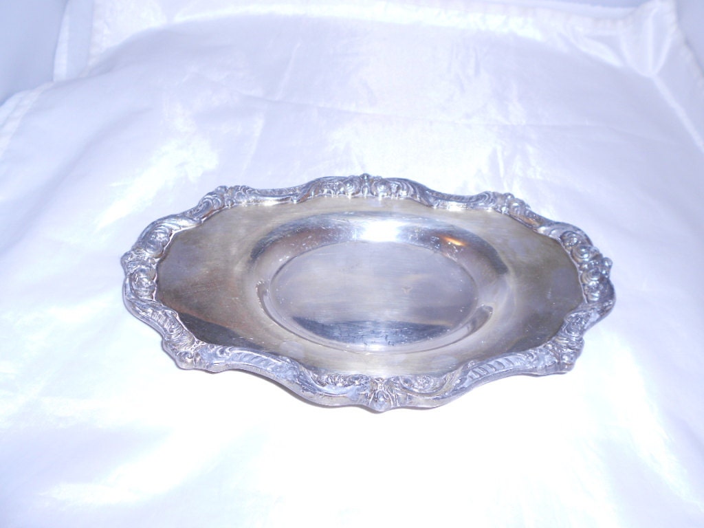 POOLE SILVER Co EPNS Silverplate tray or underplate