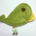 Bird Crinkle Toy - Baby Sensory Toy - Bird Toy for Baby - Green Soft Toy