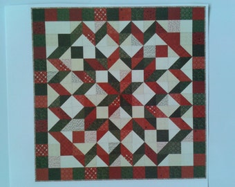 white quilt pattern on Etsy, a global handmade and vintage marketplace.