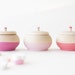 Mini Treasure Pot set of 3: Wedding Decor, Engagement, Special Jewelry Box, Love, Valentines Day