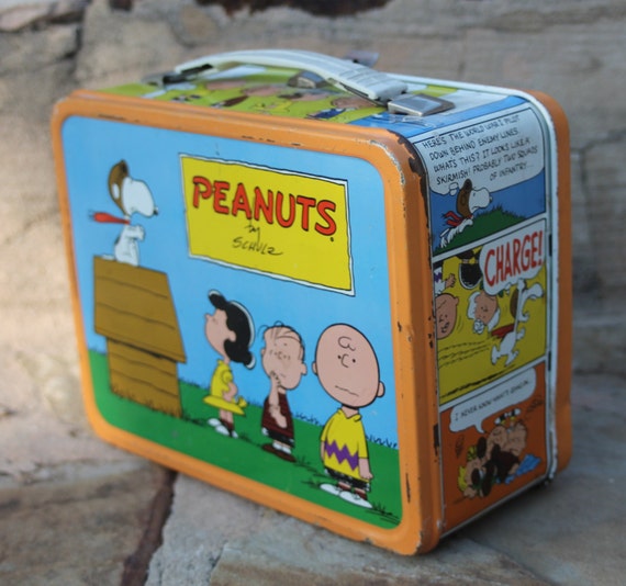 Vintage 1970s Peanuts Lunch Box