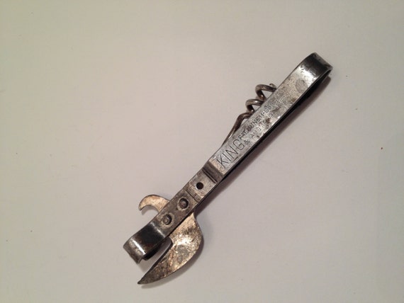 King Bottle Opener Vintage King Can Opener Vintage king